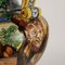 Jarrón de principios del siglo XX de mayólica pintada, Italia, Imagen 8