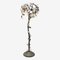 Lámpara de pie italiana vintage de metal atribuida a Terzani, años 80, Imagen 1