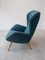 High Wingback Armchair attributed to Ernst Jahn, Germany, 1950s 4