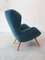 High Wingback Armchair attributed to Ernst Jahn, Germany, 1950s, Image 5
