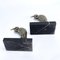 Art Deco Bookends with Heron Bird Marble Base, 1930s, Set of 2 6