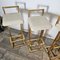 Bar Stools in the style of Maison Jansen, 1985, Set of 4 6