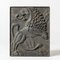Swedish Grace Cast Iron Relief by Anna Petrus, 1920s 1