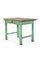 French Side Table in Green Paint, Image 2