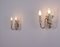 Wandlampen aus geschliffenem Messing von Maison Baguès, 1950er, 2er Set 4