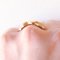 Vintage 18k Yellow Gold Ring Decorated with Shield and Two Mermaids, 1960s 17