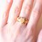 Vintage 18k Yellow Gold Ring Decorated with Shield and Two Mermaids, 1960s 19