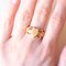 Vintage 18k Yellow Gold Ring Decorated with Shield and Two Mermaids, 1960s, Image 19