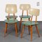 Vintage Wooden Chairs from Ton, 1960s, Set of 4 1