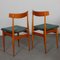 Vintage Wooden Chairs, 1960s, Set of 4, Image 4