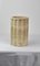 Handgefertigte Säulenvase aus mattschwarzem Marquina Marmor von Fiammetta V. 13