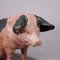 Cerdo campestre de Suabia de terracota, años 30, Imagen 3