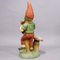 Large Terracotta Garden Gnome with Toad Stool, Germany, 1920s 8