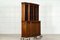 19th Century English Mahogany Arched Glazed Bookcase Cabinet, 1880s 3