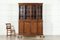 19th Century English Mahogany Arched Glazed Bookcase Cabinet, 1880s 4