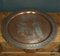 20th Century Egyptian Tea Tray in Richly Engraved Copper 3