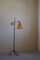 Lámpara de pie danesa ajustable Mid-Century Modernism de acero, años 50, Imagen 4