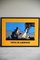 Vintage Tintin Poster mit Rahmen in Amerika von Herge Moulinsart 3