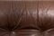 Coja Leather Loveaseat Sofa, 1960s 5