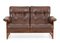 Coja Leather Loveaseat Sofa, 1960s 2