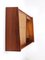 Wall Mirror & Shelf Cabinet in Teak & Cane attributed to Arne Wahl Iversen for Brenderup, Denmark, 1960s 17