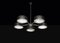 Chaos Brushed Black Metal Chandelier by Alabastro Italiano 2