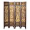 19th Century Chinese Four-Leaf Screen 5