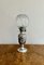 Antique Victorian Silver-Plated Oil Table Lamp, 1870s 4