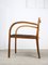 Große italienische Art Deco Sessel aus Holz & schwarzem Kunstleder, 2 . Set 11