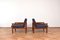 Mid-Century Danish Teak Lounge Chairs by Arne Vodder for Comfort, 1960s, Set of 2 3