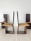 Dining Chairs in Lacquered Wood and Straw Seat, Italy, 1970s, Set of 6, Image 21