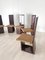 Dining Chairs in Lacquered Wood and Straw Seat, Italy, 1970s, Set of 6, Image 10