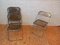 Smoke-Coloured Plia Chairs by Giancarlo Piretti, Set of 4 3