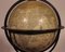 Parquet Terrestrial Globe with Wrought Iron Base 10