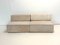 Trio Modular Sofas in Teddy Fabric from Cor, Set of 2 1
