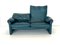 Maralunga Leather Sofa by Vico Magistretti for Cassina 8