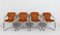 Cantilever Chairs with Armrests by Gastone Rinaldi, Italy, 1970s, Set of 6 1