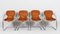 Cantilever Chairs with Armrests by Gastone Rinaldi, Italy, 1970s, Set of 6 6