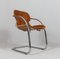 Cantilever Chairs with Armrests by Gastone Rinaldi, Italy, 1970s, Set of 6 16