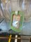 Bilderrahmen aus Olivgrünem Muranoglas & Messing von Barovier E Toso 12