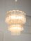 Large Three-Tier Murano Glass Chandelier from Venini, Image 7