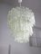 Large Three-Tier Murano Glass Chandelier from Venini, Image 8