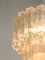 Lámpara de araña grande de cristal de Murano de tres niveles de Venini, Imagen 16