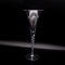 Mid-Century High-Stemmed Champagne Flutes Gallo attributed to Villeroy & Boch, 1970s, Set of 2 3