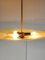 Mid-Century Murano Glass and Brass Ceiling Light, 1950s, Image 5