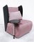 Italian Postmodern Lounge Chair by Augusto Mandelli & Walter Selva for Salmistraro, 1980s 1