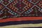 Alfombra Oushak turca vintage de lana de colores, años 60, Imagen 9