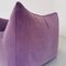 Purple Velvet Le Bambole Armchair by Mario Bellini for B&b Italia, 1970s 12