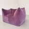 Purple Velvet Le Bambole Armchair by Mario Bellini for B&b Italia, 1970s, Image 3
