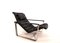 Asko Pulkka Lounge Chair with Ottoman in Leather by Ilmari Lappalainen for Asko, 1960s, Set of 2 18
